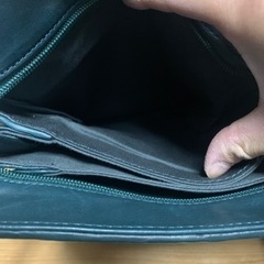ポニーレザー　メッシュショルダーの画像
