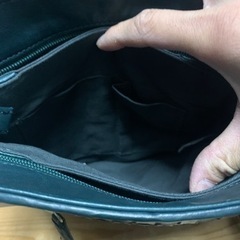 ポニーレザー　メッシュショルダーの画像