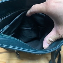 ポニーレザー　メッシュショルダーの画像