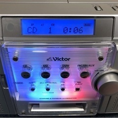 OGK-024【美品】Victor ビクター CD/MD/カセットデッキの画像