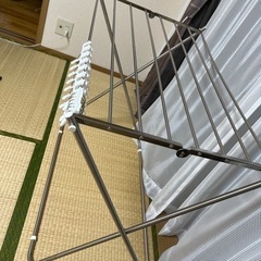 ステンレスタオル干し　物干し竿