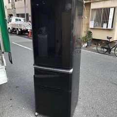 🌸三菱370L冷蔵庫⁉️大阪市内配達設置無料🉐⭕️保証付き