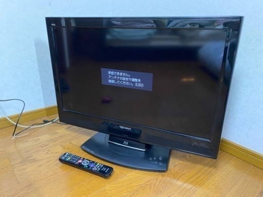 ブルーレイ内蔵32型液晶テレビをお譲りします！