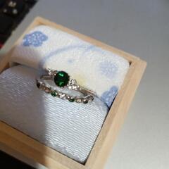 受取人決定  メンズ   サファイヤ？エメラルド？スターリングシルバー？ステンレス？リングの画像