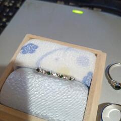 受取人決定  メンズ   サファイヤ？エメラルド？スターリングシルバー？ステンレス？リングの画像