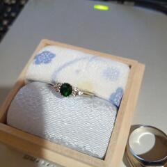 受取人決定  メンズ   サファイヤ？エメラルド？スターリングシルバー？ステンレス？リングの画像