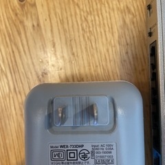 wi-fiルーター　BUFFALO WSR-2533DHP-CG、中継機WEX-733DHPの画像