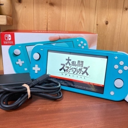Nintendo Switch Lite ターコイズ スイッチライト 箱　本体 ゲオ公式通販サイト/ゲオオンラインストア【中古・箱説あり