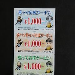 わっかない応援クーポン3000円分
