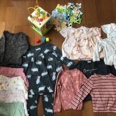 子供服、おもちゃ、パズル