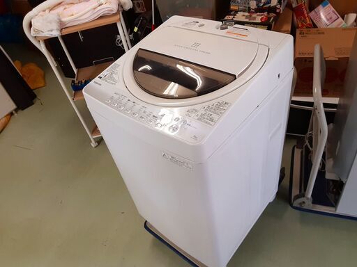 【新生活応援♪格安】東芝 6㎏洗濯機 2014年製 AW-60GM【配達もOK】 /DJ-0972 1FO