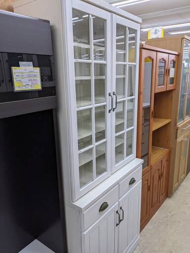 お値下げ致しました！！】食器棚 NITORI ニトリ ミランダ🔶食器棚🔶No1156