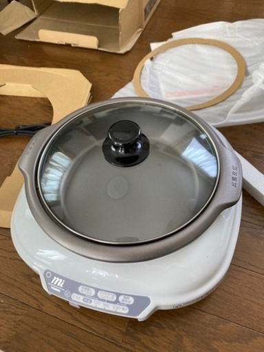 新品未使用☆電気グリル鍋☆取引中