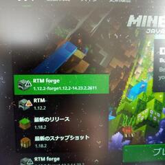 マインクラフトのForge起動しません！の画像