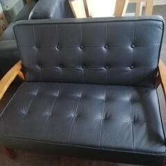美品!格安!早いもの勝ち　江南市　2人掛けソファ②