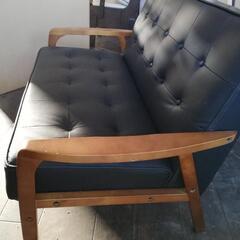 美品!格安!早いもの勝ち　江南市　2人掛けソファ②の画像