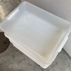 ベッド下収納×4　ニトリ　衣装ケースの画像