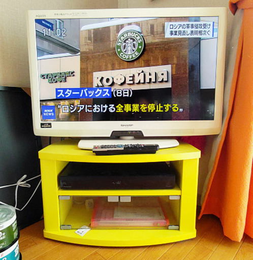 シャープテレビ（LC-32V5）used