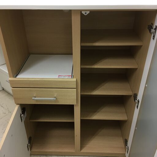 J890 ニトリ レンジボード レンジ台 RIPE 80MRB NA ナチュラル 800×420×1150 クリーニング済み J890 ニトリ レンジボード レンジ台 RIPE 80MRB NA ナチュラル 800×420