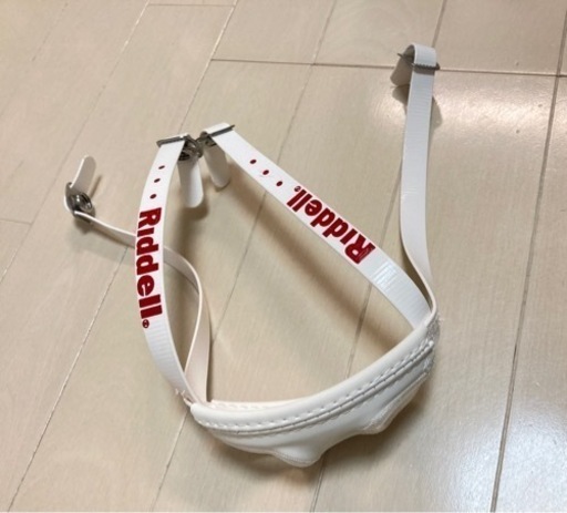 【配送可能】アメフト RIDDELL ヘルメット L チンスト フェイスガード 付き