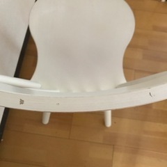 無料！　IKEA ダイニングチェア　ノッラリード　ホワイトの画像