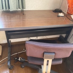 机と椅子セット