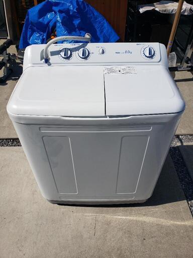 Haier ハイアール 8.0kg 2槽式洗濯機 JW-W80E 2019年製