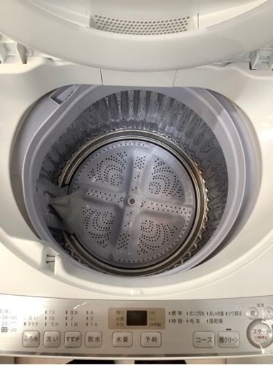 安心の6ヶ月保証付!! 【シャープ 18年製】 全自動洗濯機 【トレファク