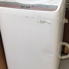 洗濯機上げます