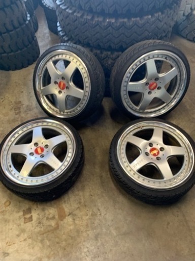 ケイブレイクのホイール4本、