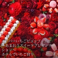 【受付終了】3/12(土)ニューオータニいちごビュッフェに行きま...