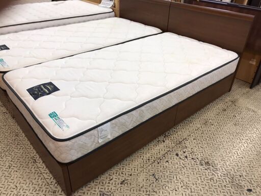 【愛品館八千代店】フランスベッド　シングルベッド　③