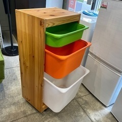 IKEA イケア TROFAST トロファスト 収納 中古家具 ケース付の画像