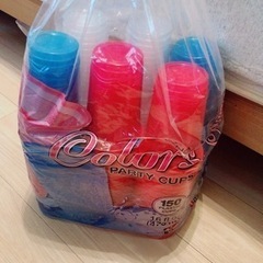 お譲り先決定★プラスチック コップ 473ml 100個くらい