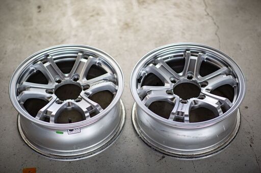 【値下げ】WEDS ウェッズ KEELER キーラー FORCE フォース 16x7J+37 6穴139.7 2本