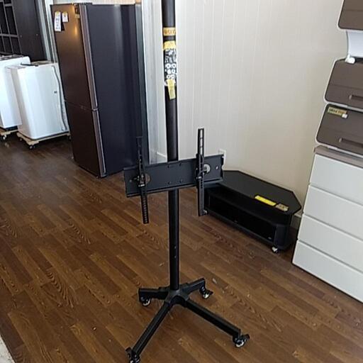 移動式 テレビ台 TV スタンド 23-60インチテレビ(LCD/LED/PLASMA/OLED)対応 キャスター付き 耐荷重25kg 業務用スタンド ハイタイプ 高さ調整可能 省スペース 40903