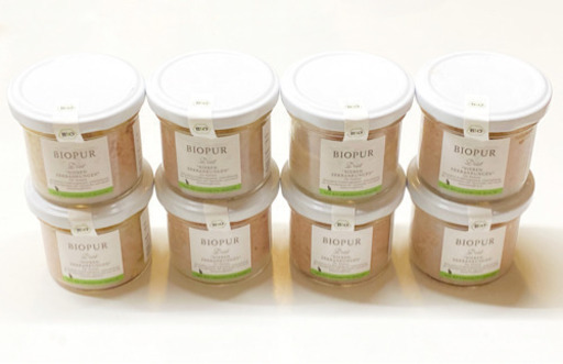 【猫用・瓶詰】BIOPUR ビオピュア ニーレン・エアクランクンゲン オーガニック 療法食 腎臓に問題を抱えている猫用 100g x8個