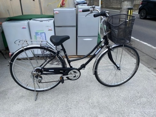 27インチ 6段変速 中古自転車 シティサイクル 学生 通勤 通学