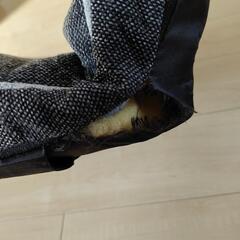 訳ありニトリ座椅子レバー式カバー付きの画像