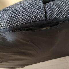 訳ありニトリ座椅子レバー式カバー付きの画像