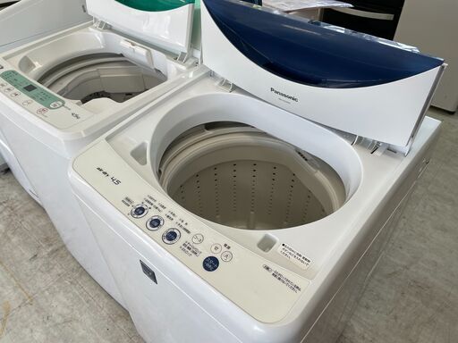 洗濯機の分解クリーニング行っています！配送設置込み！パナソニック4.5K洗濯機　2012年製　分解クリーニング済み！！