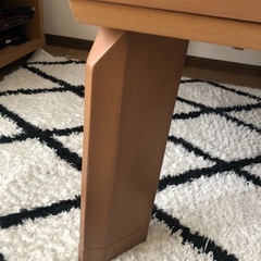 【値下げしました】ニトリ　長方形こたつの画像