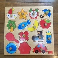 GOULA ピックアップパズル　はめこみパズル
