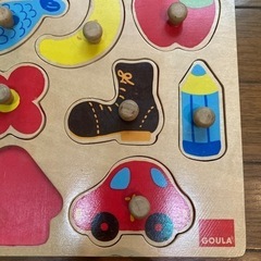 GOULA ピックアップパズル　はめこみパズルの画像