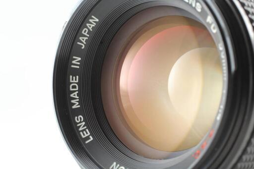 【並品】レア "O"レンズ Canon FD 50 mm f1.4 S.S.C.