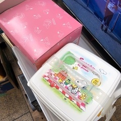 新品　未使用品　snoopy ビックニックケース　2段