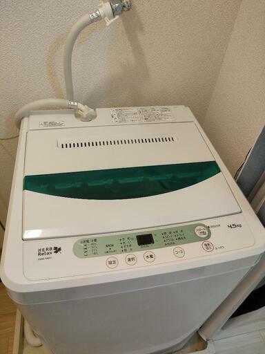 洗濯機　ヤマダYWM-T45A1