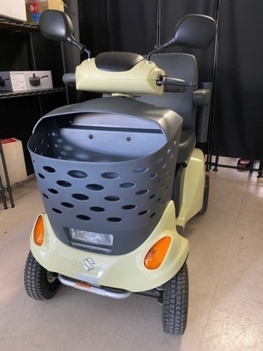 引取限定 中古品 SUZUKI スズキ セニアカー ET4D8 タイプI 音声案内付き 2018年製 動作確認済 引取限定 中古品 SUZUKI スズキ セニアカー ET4D8 タイプI 音声案内