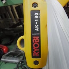 RYOBI　リョービ　電気刈払機　AK-180　草刈り機　ベルト付きの画像