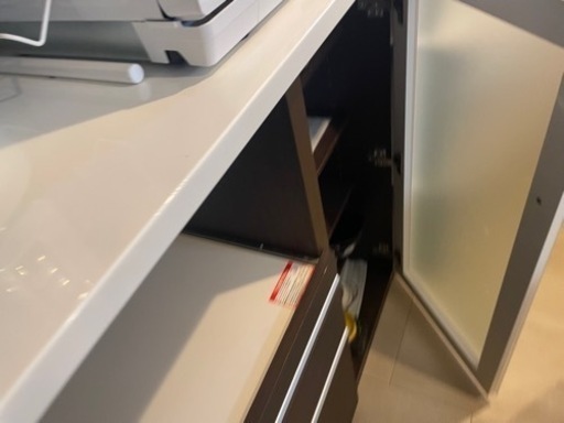 大幅お値下げ可能です！　食器棚　ブラウン